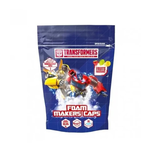 Transformers vahutavad puuviljaaroomidega kapslid vannile 6tk 120g | Multum