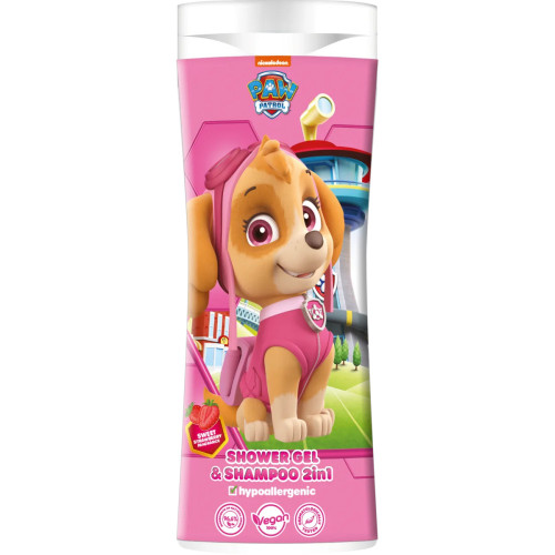 Paw Patrol dušigeel - maasikalõhnaline šampoon 300ml | Multum