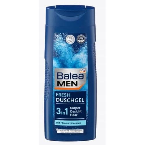 Balea Men 3in1 värskendav dušigeel - šampoon 300ml | Multum