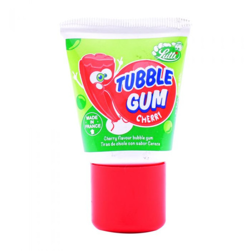 Lutti Tubble kirsimaitseline närimiskumm tuubis 35g | Multum