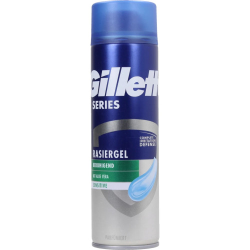Gillette raseerimisgeel aaloe ekstraktiga tundlikule nahale 200ml | Multum
