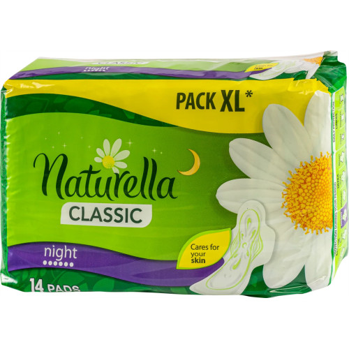 Naturella Classic hügieenisidemed (Öö) 14 tk | Multum