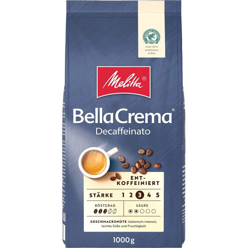 Melitta Bella Crema kofeiinivabad kohvioad 1kg | Multum