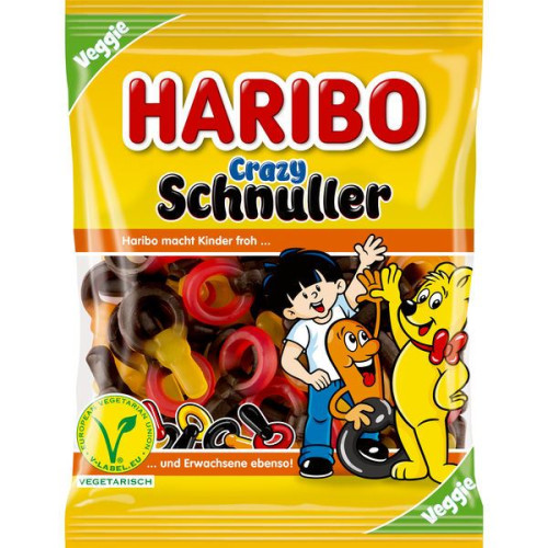 Haribo Crazy Schnuller tarretiskommid 175g | Multum