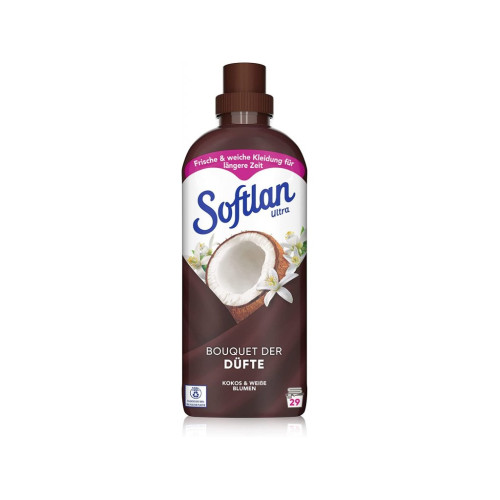 Softlan kookoselõhnaga pesupehmendaja 650ml, 31x | Multum