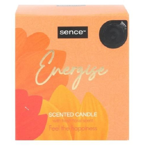 Sence Energize lõhnaküünal värske lillelõhnaga 125g | Multum