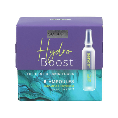 Sence Hydro Boost nahka niisutavad seerumi ampullid hüaluroonhappega 5x2ml | Multum