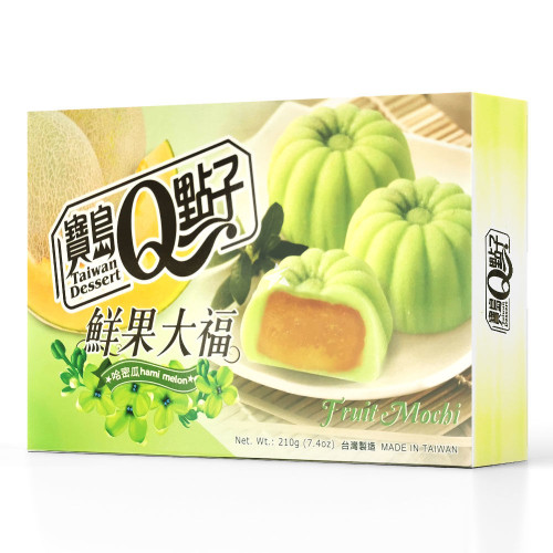 Q Brand Mochi rullid hami meloni maitsega 210g | Multum