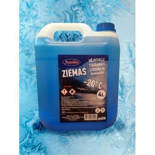 Autohim klaasipuhastaja, talvel -20°C 4L | Multum