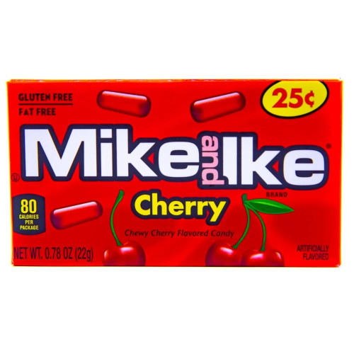 Mike ja Ike Sour kommid kirsimaitsega 22g | Multum