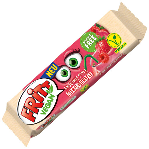 Fritt Vegan maasika- ja vaarikamaitselised närimiskommid 56g | Multum