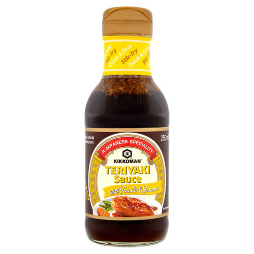 Kikkoman Teriyaki kaste röstitud seesamiseemnetega 250ml | Multum