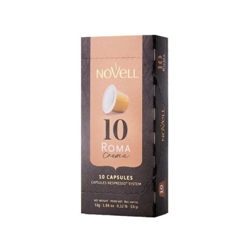 NOVELL kohvikapslid Roma Crema, Nespresso 10tk 53g | Multum