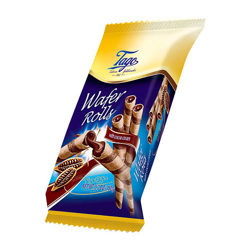 TAGO vahvlirullid kakaokreemiga 150g | Multum