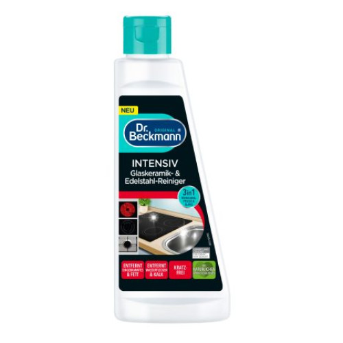 Dr. BECKMANN klaaskeraamika ja induktsioonpliidi pinna puhastusvahend 250ml | Multum