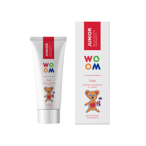 WOOM Junior Cola hambapasta vanusele 6+ aastat 50ml | Multum