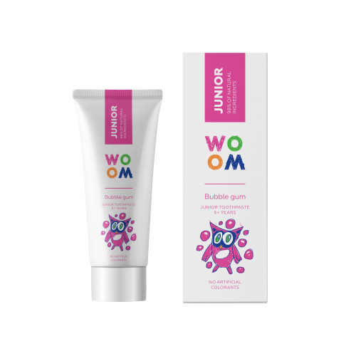 WOOM Junior Bubble Gum hambapasta vanusele 6+ aastat 50ml | Multum