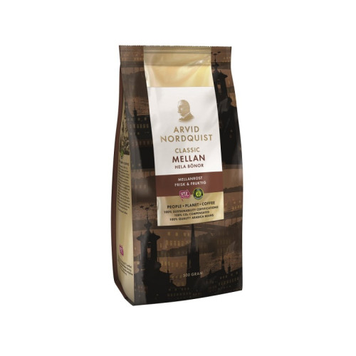 ARVID NORDQUIST Classic keskmise röstiga kohvioad 500g | Multum