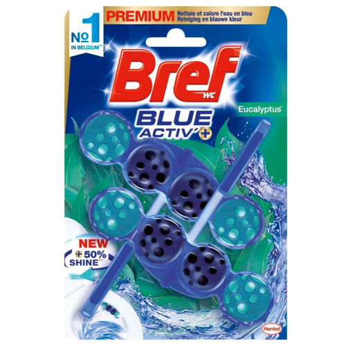 BREF Blue Activ tualettklotsid eukalüpti aroomiga 2x50g | Multum