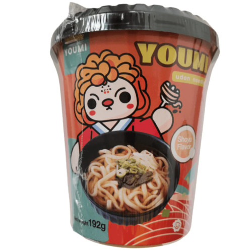 YOUMI Shoyu maitsega Udon nuudlid, tassis 192g | Multum