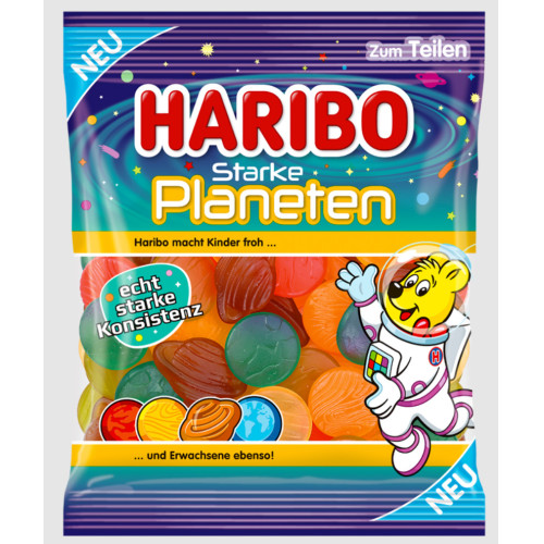 HARIBO Starke Planeten tarretiskommid 175g | Multum