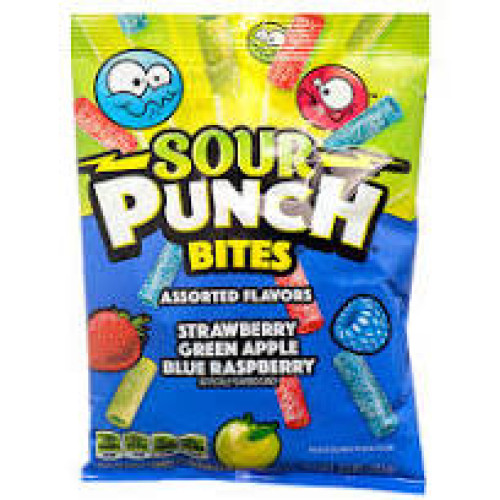 SOUR PUNCH Sweet Bites 3 maitsega närimiskommid 150g | Multum