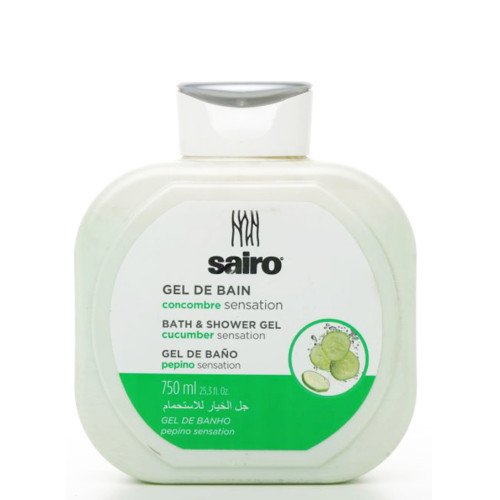 SAIRO vanni- ja dušigeel kurgi aroomiga 750ml | Multum
