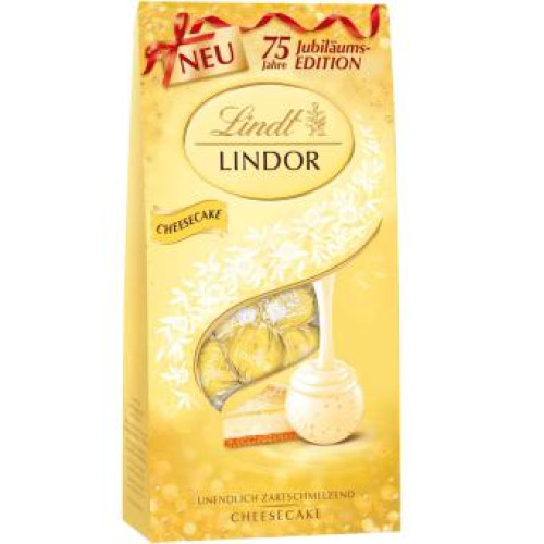 LINDT šokolaadikommid juustukoogimaitselise täidisega 137g | Multum