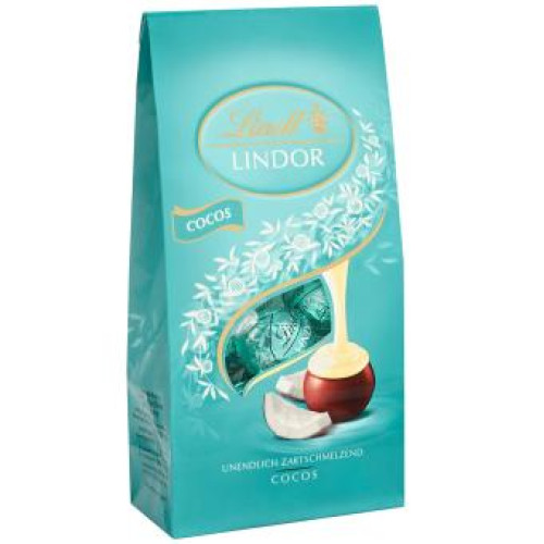 LINDT šokolaadikommid kookoskreemi täidisega 136g | Multum