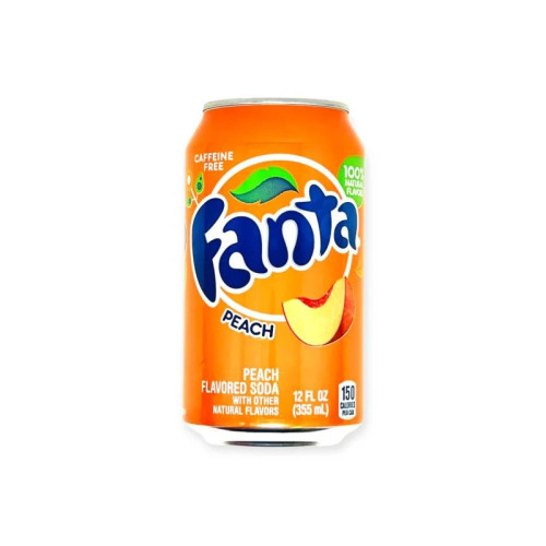 FANTA USA virsik, purgis 355ml | Multum