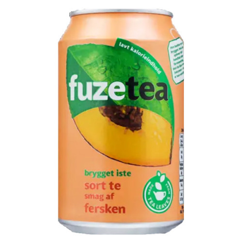 FUZE TEA virsiku jäätee, purgis 330ml | Multum