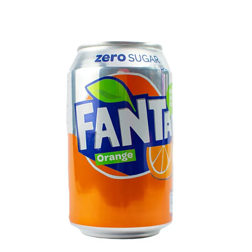 FANTA Zero Orange, 330ml purgis | Multum