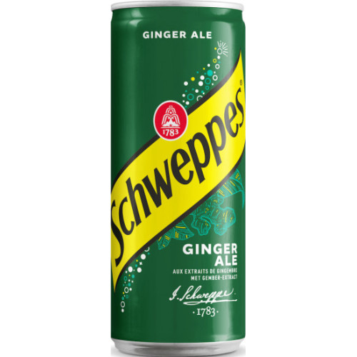 SCHWEPPES BE Ginger Ale limonaad, purgis 330ml | Multum