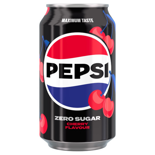 PEPSI NL Zero Sugar Cherry limonaad, purgis 330ml | Multum