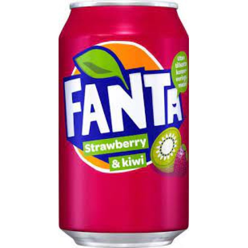 FANTA Strawberry & Kiwi, 330ml purgis | Multum