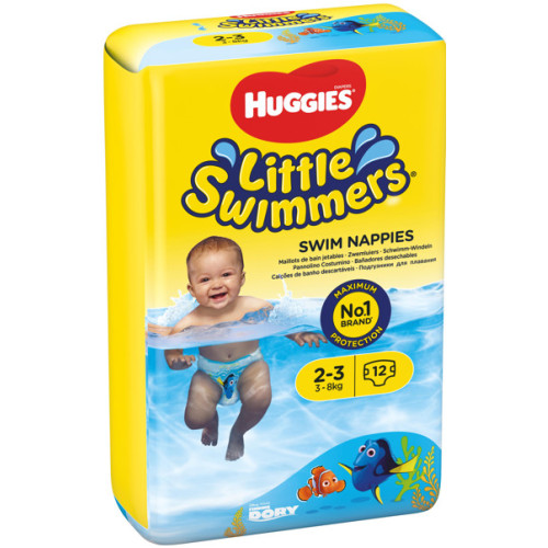 HUGGIES Little Swimmers ujumismähkmed #2-3, 3-7kg, 12tk | Multum