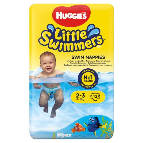 HUGGIES Little Swimmers ujumismähkmed #2-3, 3-7kg, 12tk | Multum