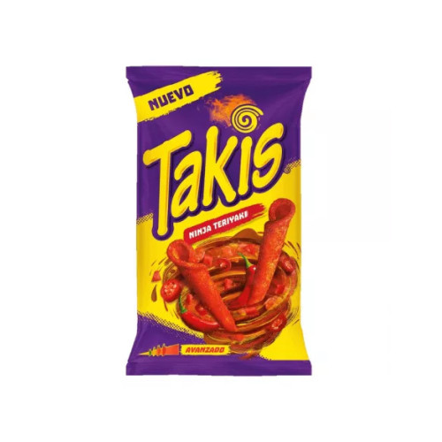 TAKIS Ninja Teriyaki maisikrõpsud 90g | Multum