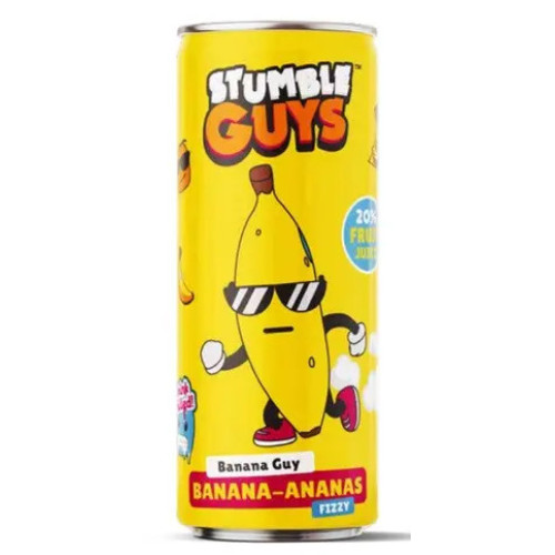 STUMBLE GUYS Limonaad Banana-Ananas 250ml | Multum