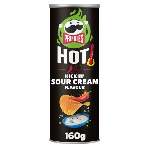 PRINGLES Hot Kickin hapukoor 160g | Multum