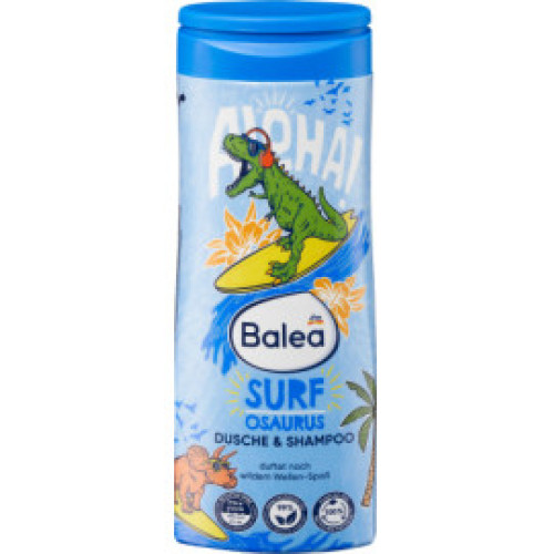 BALEA Surfosaurus 2in1 dušigeel ja šampoon 300ml | Multum