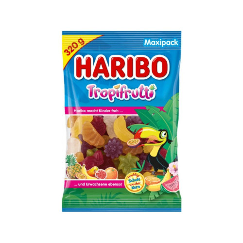 Haribo Tropifrutti tarretisekommid 320g | Multum