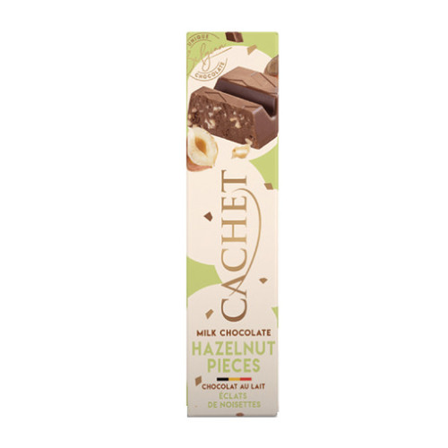 CACHET piimašokolaaditahvel sarapuupähklitega 50g | Multum