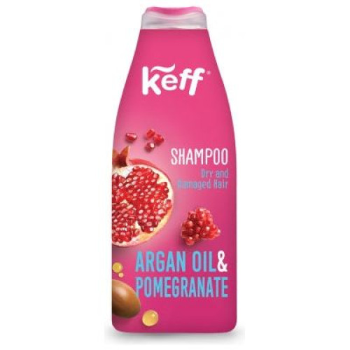 KEFF šampoon granaatõuna ja argaaniaõliga 500ml | Multum