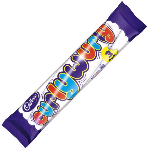 CADBURY Curly Wurly šokolaaditahvlid (3) 64,5g | Multum