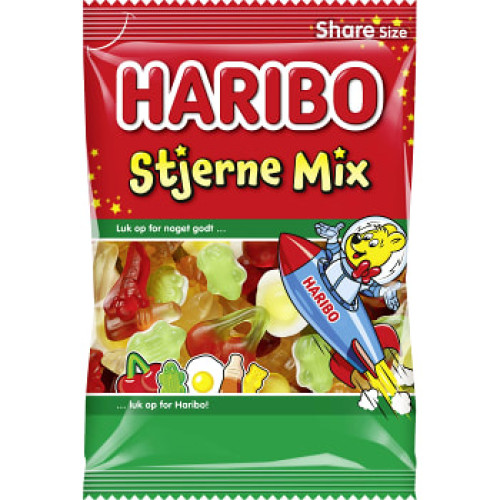 HARIBO Stjerne segu tarretisekommid 375g | Multum