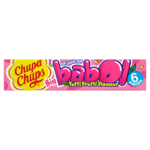 CHUPA CHUPS Babol Tutti Frutti närimiskumm 27,6g | Multum