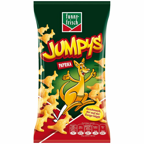 NALJAKAS-FRISCH Jumpy paprika maisi suupiste 75g | Multum