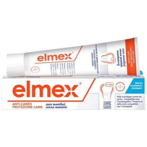 ELMEX Against Caaries hambapasta ilma mentoolita 75ml | Multum