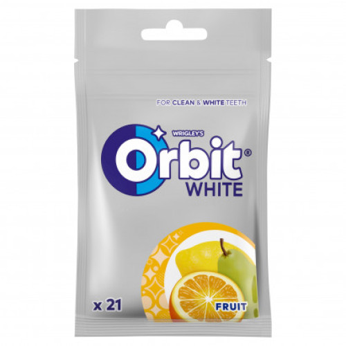 ORBIT White Fruit närimiskumm, kotikeses 29g | Multum